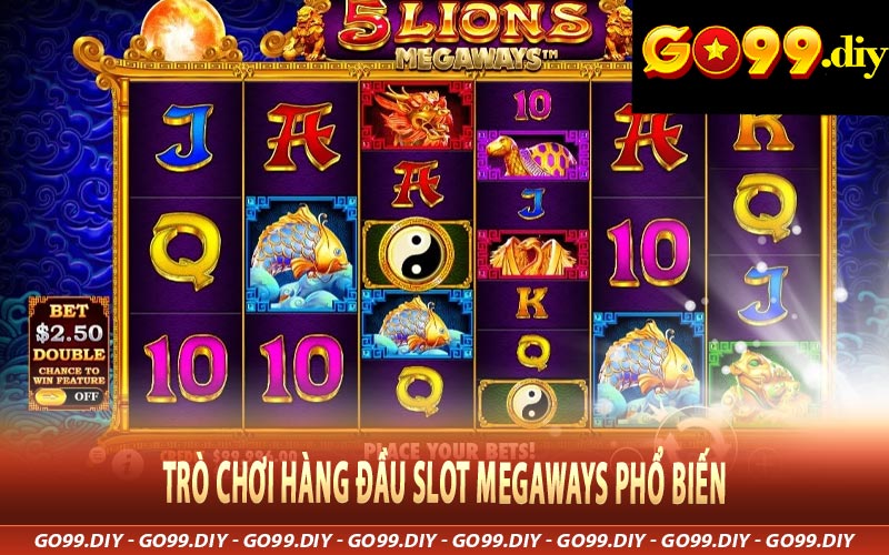 Trò chơi hàng đầu Slot Megaways phổ biến